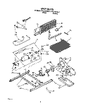 UNIT Diagram and Parts List for KTRC18KXWH01  KitchenAid Refrigerator