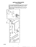 INSTALLATION Diagram and Parts List for X07002F00  Roper Air Conditioner