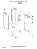Part Location Diagram of 13107775SQ Whirlpool DOR-FIP Stainless Steel