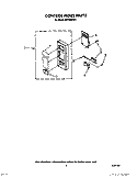 CONTROL PANEL Diagram and Parts List for MS1650XW1  Whirlpool Microwave