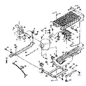 Unit Parts Diagram and Parts List for 106W16EIM5  Kenmore Refrigerator