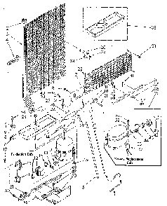 Unit Diagram and Parts List for ET18NKXSM03  Whirlpool Refrigerator