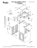 Part Location Diagram of W10468332 Whirlpool DISPENSER