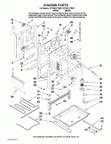 CHASSIS PARTS Diagram and Parts List for RY160LXTB02  Whirlpool Range