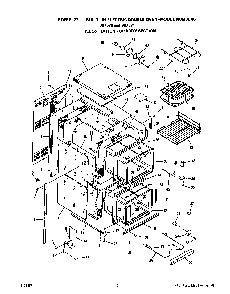 Body Diagram and Parts List for B9757*0  Roper Range
