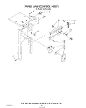 PANEL AND CONTROL Diagram and Parts List for 4KUCC150S0  KitchenAid Trash Compactor