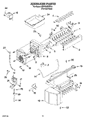 ICEMAKER PARTS Diagram and Parts List for KBRP20EMSS00  KitchenAid Refrigerator