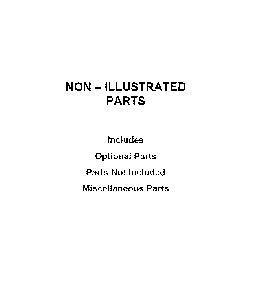 Optional parts (not included) Diagram and Parts List for WOC54EC7HW04  Whirlpool Microwave