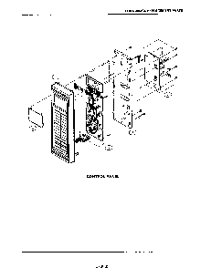 Control Panel Diagram and Parts List for KECO376MCS  KitchenAid Microwave