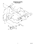 MANIFOLD Diagram and Parts List for SS373PEX1  Whirlpool Range