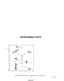 MISCELLANEOUS Diagram and Parts List for 3LA5580XSW0  Whirlpool Washer
