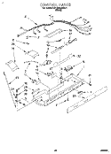CONTROL Diagram and Parts List for KSRB25QABL11  KitchenAid Refrigerator