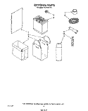 LIT/OPTIONAL Diagram and Parts List for TU4100XTP1  Whirlpool Trash Compactor