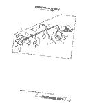 WIRING HARNESS Diagram and Parts List for KAWE760WAL0  KitchenAid Washer