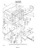 Part Location Diagram of 303299 Whirlpool ENDCAP