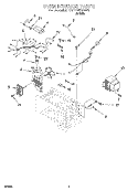 Part Location Diagram of 815124 Whirlpool CAPACTR-MG