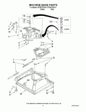 MACHINE BASE PARTS Diagram and Parts List for WTW57ESVH1  Whirlpool Washer