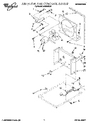 Part Location Diagram of 1167040 Whirlpool BRACKET