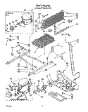 UNIT Diagram and Parts List for ET20DKXVW03  Whirlpool Refrigerator