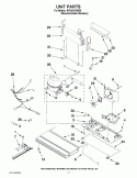 UNIT PARTS Diagram and Parts List for KFIS20XVMS8  KitchenAid Refrigerator