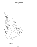 METER CASE Diagram and Parts List for CA2452XSW1  Whirlpool Washer