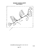 WIRING HARNESS Diagram and Parts List for RB120PXV2  Whirlpool Wall Oven