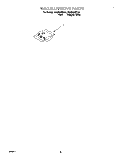MISCELLANEOUS, LIT/OPTIONAL Diagram and Parts List for DU920QWDQ4  Whirlpool Dishwasher