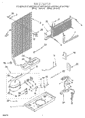 UNIT Diagram and Parts List for RT14BKYFW01  Whirlpool Refrigerator
