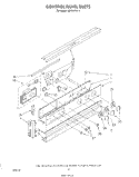 CONTROL PANEL , LIT/OPTIONAL Diagram and Parts List for RB130PXV1  Whirlpool Wall Oven