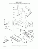 UNIT PARTS Diagram and Parts List for KBRS19KTBL2  KitchenAid Refrigerator