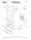 Part Location Diagram of W10206715 Whirlpool ENERGY GUIDE
