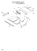 TOP VENTING, OPTIONAL Diagram and Parts List for RBD275PDB1  Whirlpool Wall Oven