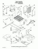 Part Location Diagram of W10233961 Whirlpool COMPRESSOR