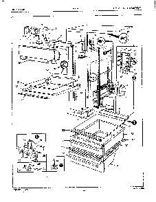 03 - Fresh Food Compartment Diagram and Parts List for NS22F8A  Whirlpool Refrigerator