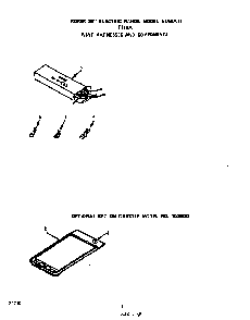 Part Location Diagram of 309992 Whirlpool Instructions