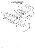 TOP VENTING PARTS, OPTIONAL PARTS Diagram and Parts List for YGSC308PJB0  Whirlpool Microwave Oven Combo