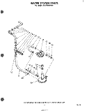 WATER SYSTEM Diagram and Parts List for GLA7900XKW0  Whirlpool Washer