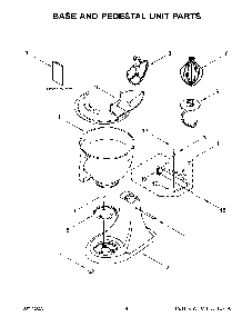 Part Location Diagram of W11647988 Whirlpool Use And Care Guide