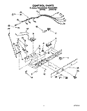 CONTROL Diagram and Parts List for TS25AWXBW00  Estate Refrigerator