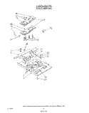 LATCH Diagram and Parts List for KEBS277SWH2  KitchenAid Wall Oven