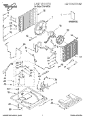 UNIT, LITERATURE Diagram and Parts List for ACQ142XG0  Whirlpool Air Conditioner