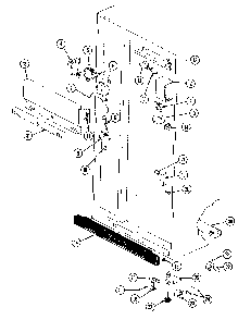 03 - Fresh Food Compartment Diagram and Parts List for RC244PDV  Whirlpool Refrigerator