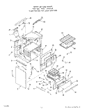 GRIDDLE Diagram and Parts List for 1446W0A  Roper Range