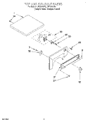 SECTION Diagram and Parts List for LER3622DZ2  Whirlpool Dryer