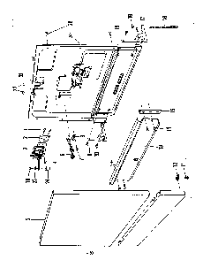 ^door Diagram and Parts List for 8579900  Roper Dishwasher