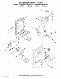 Part Location Diagram of W10243997 Whirlpool SWITCH