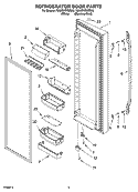 Part Location Diagram of L2255535W Whirlpool DOR-FIP White
