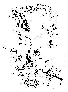 Part Location Diagram of K9209 Maytag Strainer
