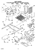 Part Location Diagram of 2187948 Whirlpool HARNS-WIRE