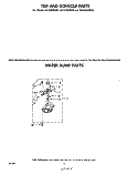 WATER PUMP Diagram and Parts List for 3CFA2000W6  Whirlpool Washer